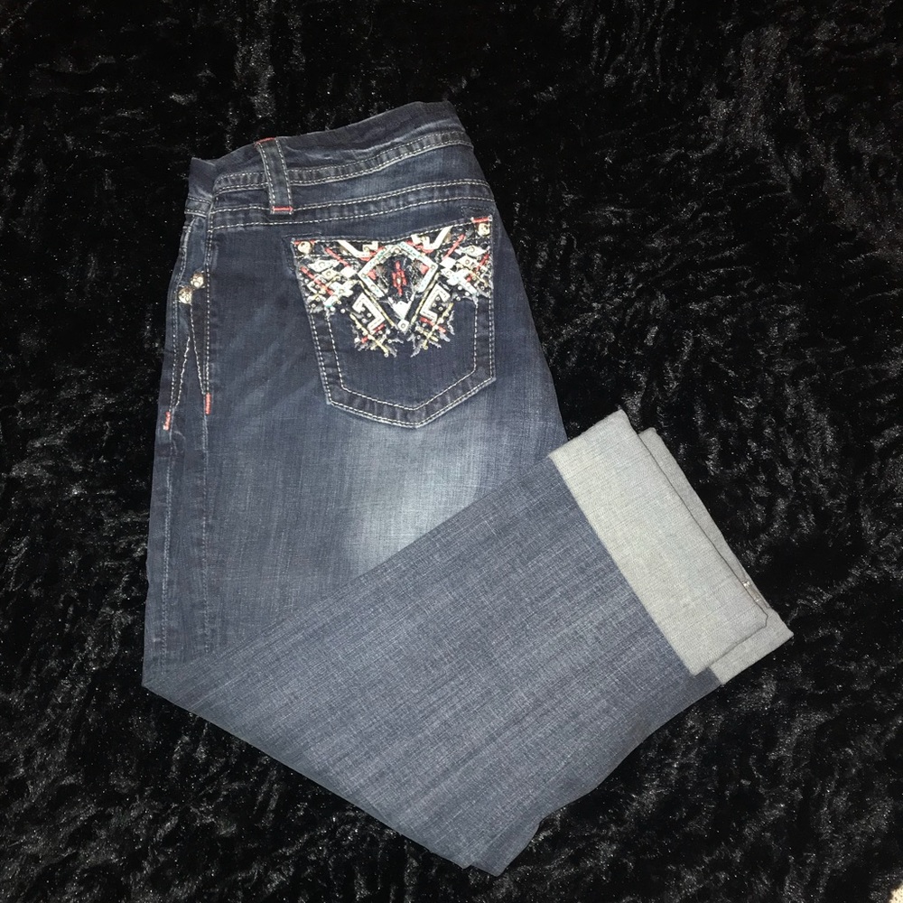 Miss Me Cropped Jeans